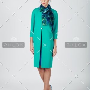 Turquoise Long Coat