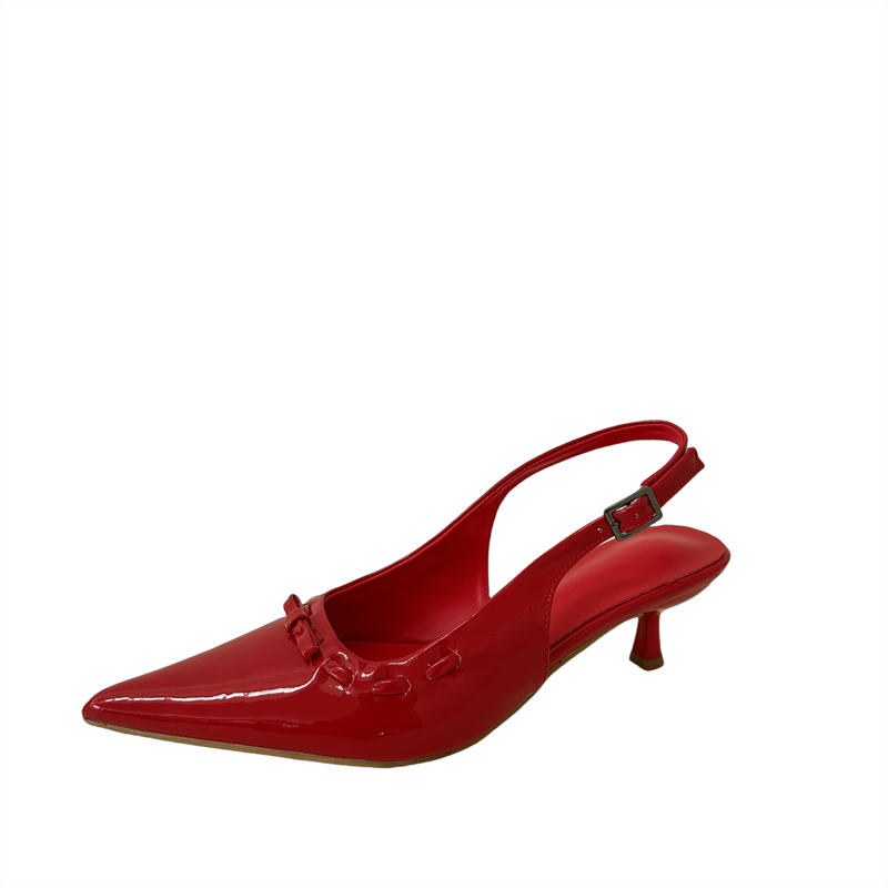 2026 New Style Women's Ankle Strap High Heel Sandals Pointed Toe Shoes - Image 5
